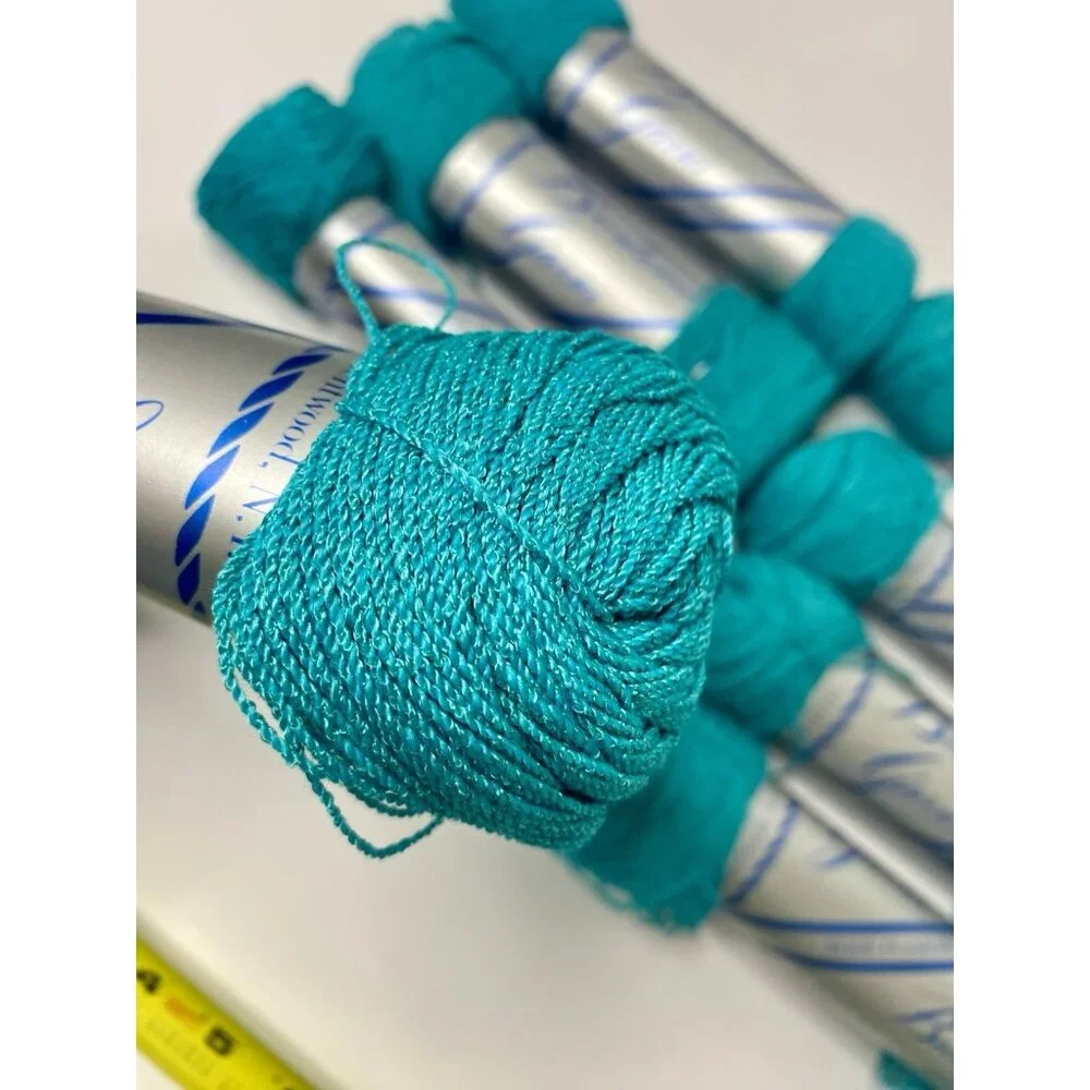 Brentwood Yarns Green/Blue‎ Yarn 70% Superfine Wool 30% Rayon 300yds Each Lot 8